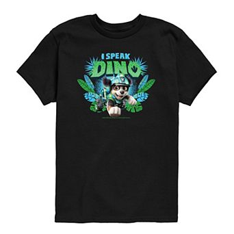 Toddler Boy Paw Patrol: The Dino Movie Rex "I Speak Dino" Graphic T-Shirt