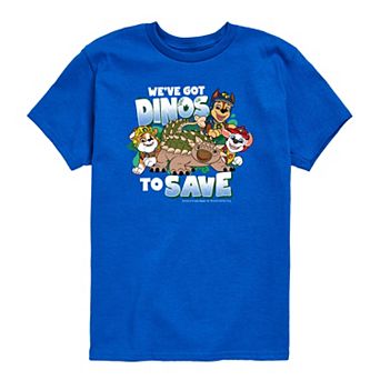 Toddler Boy Paw Patrol: The Dino Movie We've Got Dinos To Save Graphic T-Shirt