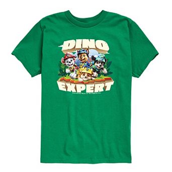 Toddler Boy Paw Patrol: The Dino Movie Dino Expert Short Sleeve Graphic T-Shirt