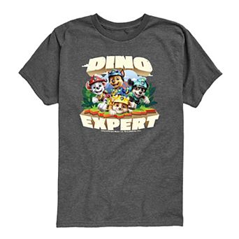 Toddler Boy Paw Patrol: The Dino Movie Dino Expert Short Sleeve Graphic T-Shirt