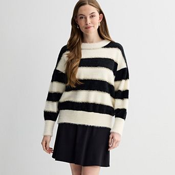 Women's Farmers Market Stripe & Shine Pullover Sweater