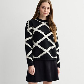 Women's Farmers Market Pearl Detail Pullover Sweater
