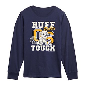 Toddler Boy Paw Patrol Rubble Graphic Long Sleeve Tee