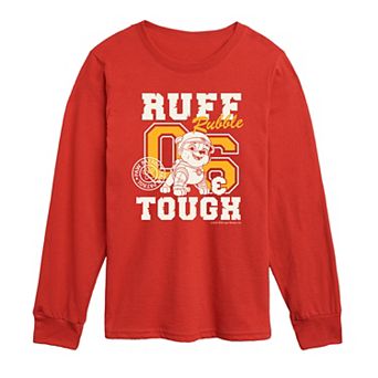 Toddler Boy Paw Patrol Rubble Graphic Long Sleeve Tee