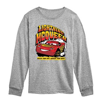 Toddler Boy Disney's Cars Lightning McQueen Long Sleeve Graphic Tee
