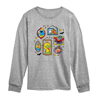 Toddler Boy Sesame Street Halloween Long Sleeve Graphic Tee