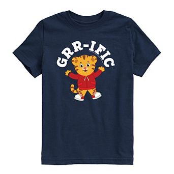 Toddler Boy Daniel Tiger's Neighborhood Grr-ific Short Sleeve Graphic T-Shirt