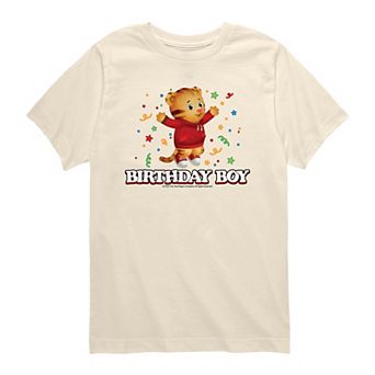 Toddler Boy Daniel Tiger's Neighborhood Birthday Boy Short Sleeve Graphic T-Shirt