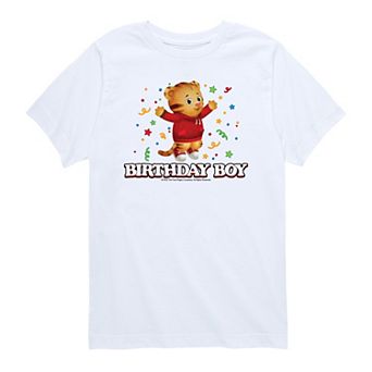 Toddler Boy Daniel Tiger's Neighborhood Birthday Boy Short Sleeve Graphic T-Shirt