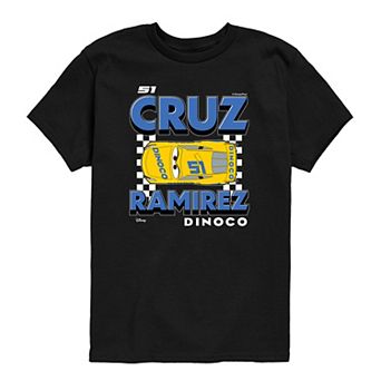 Toddler Boy's Disney's Cars Cruz Ramirez Short Sleeve Graphic T-Shirt