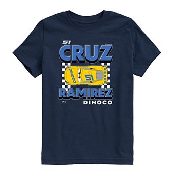 Toddler Boy's Disney's Cars Cruz Ramirez Short Sleeve Graphic T-Shirt