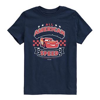 Toddler Boy Cars All American Speed Short Sleeve Graphic T-Shirt