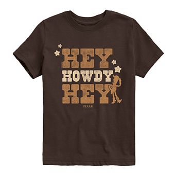 Boys Disney&rsquo;s Toy Story 5 Woody "Hey Howdy Hey" Graphic Tee
