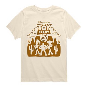 Boys Disney&rsquo;s Toy Story 5 Character Silhouette Graphic Tee