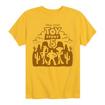 Boys Disney&rsquo;s Toy Story 5 Character Silhouette Graphic Tee