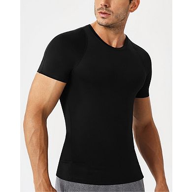 Men's High Elastic Breathable Quick Dry Sweat Wicking Sports T-Shirt