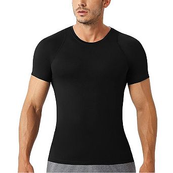 Men's High Elastic Breathable Quick Dry Sweat Wicking Sports T-Shirt