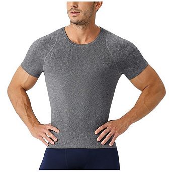 Men's High Elastic Breathable Quick Dry Sweat Wicking Sports T-Shirt