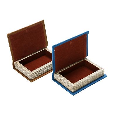 Hello Honey Set of 8 Various Canvas Book Storage Boxes
