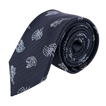 Trafalgar Dino Constellations Silk Novelty Necktie