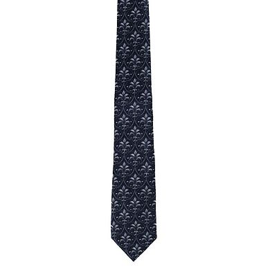Trafalgar Domenico the Grande Damask Patterned Silk Necktie