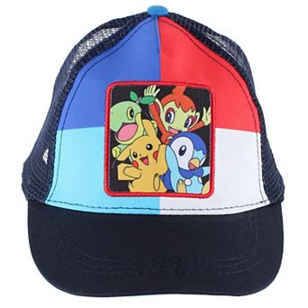 Textiel Trade Boy's Pokemon Snap Back Mesh Cap