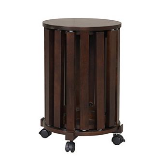 Costway Stackable Stools Set of 4 with Rolling Base, Locking Casters for Kitchen Apartments