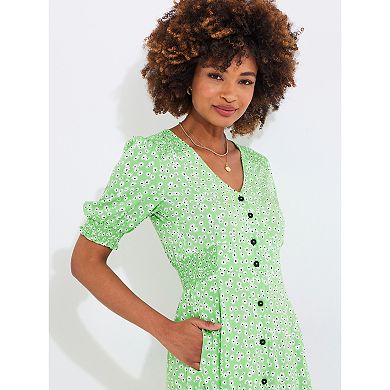 Joe Browns Women's Plus Size Sleeve Midi Dress