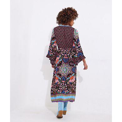 Joe Browns Women's Plus Size Groovy Tassel Midi Dress