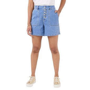 Joe Browns Women's Plus Size Mom Jean Shorts