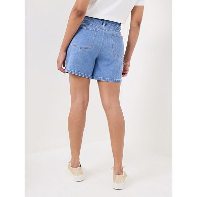 Joe Browns Women's Plus Size Mom Jean Shorts