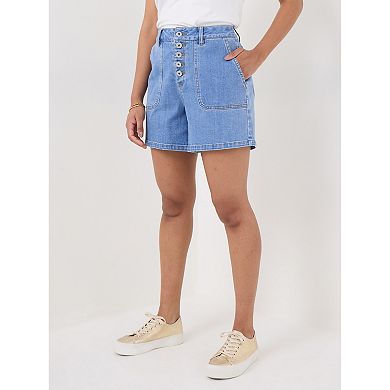 Joe Browns Women's Plus Size Mom Jean Shorts