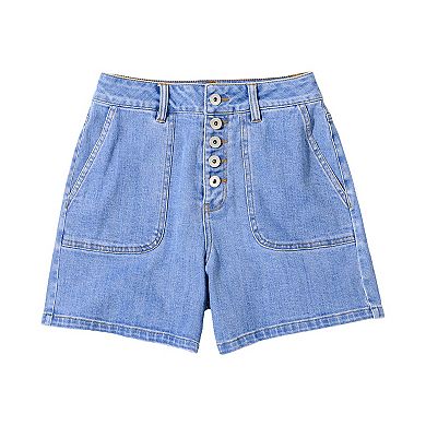 Joe Browns Women's Plus Size Mom Jean Shorts