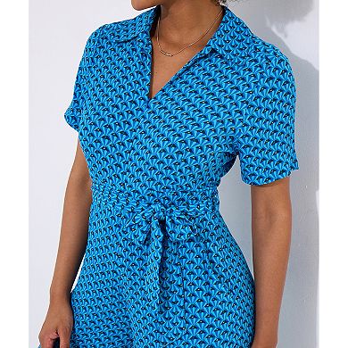 Joe Browns Women's Plus Size Zip Front Jumpsuit
