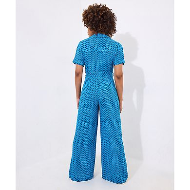 Joe Browns Women's Plus Size Zip Front Jumpsuit