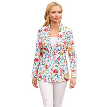 Joe Browns Women's Plus Size Floral Blazer