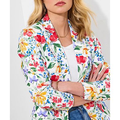 Joe Browns Women's Plus Size Floral Blazer