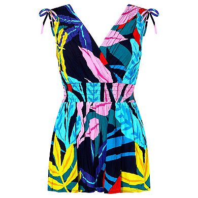 Joe Browns Women's Plus Size Faux Wrap Peplum Top