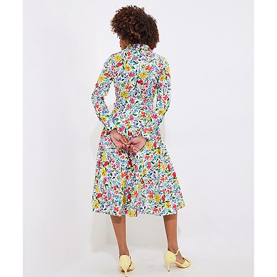 Joe Browns Women's Plus Size Cotton Midi Shirtdress