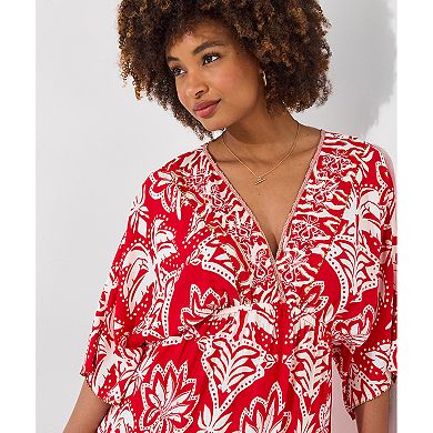 Joe Browns Women's Plus Size Batwing Tassel Tunic
