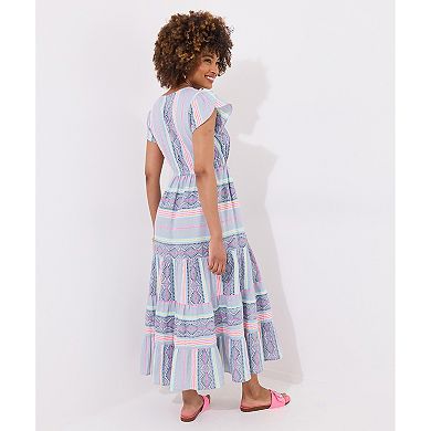 Joe Browns Women's Plus Size Abstract Sleeveless Maxi Dress