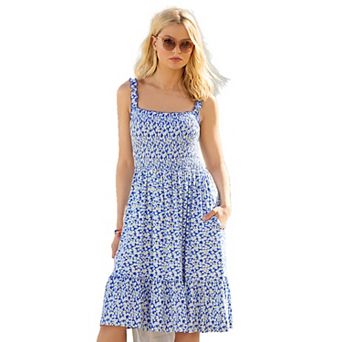 Joe Browns Women's Plus Size Square Neck Jersey Dress