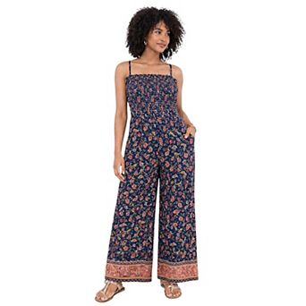 Joe Browns Women's Plus Size Smocked Jumpsuit