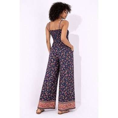 Joe Browns Women's Plus Size Smocked Jumpsuit
