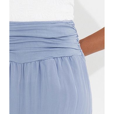 Joe Browns Women's Plus Size Double Layer Wide Leg Pants