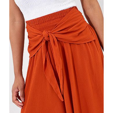 Joe Browns Women's Plus Size Tie Waist Skirt