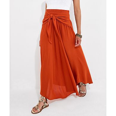 Joe Browns Women's Plus Size Tie Waist Skirt
