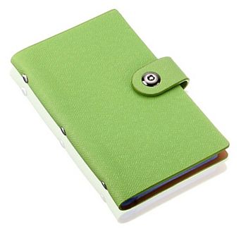 300 Slot Business Credit Card Holder Organizer with Magnetic Closure