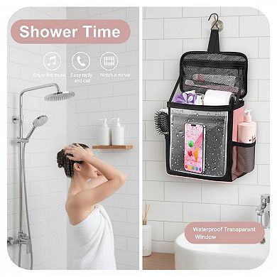 Hanging Travel Toiletry Bag Large Waterproof MultiPocket Organizer with Hook for Shower Gym Dorm