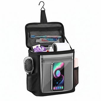Hanging Travel Toiletry Bag Large Waterproof MultiPocket Organizer with Hook for Shower Gym Dorm